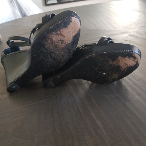 Black Coach platform Wedge - Picture 6 of 7